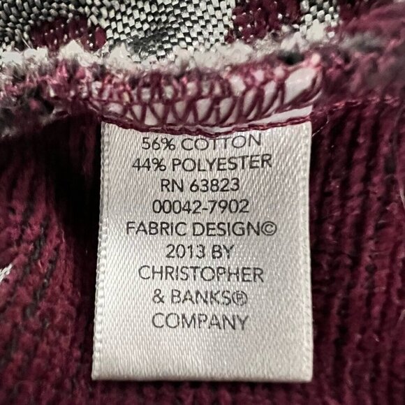 Christopher & Banks Womens Vest Multicolor Floral Waist Length Buttons Collar S - Picture 10 of 11